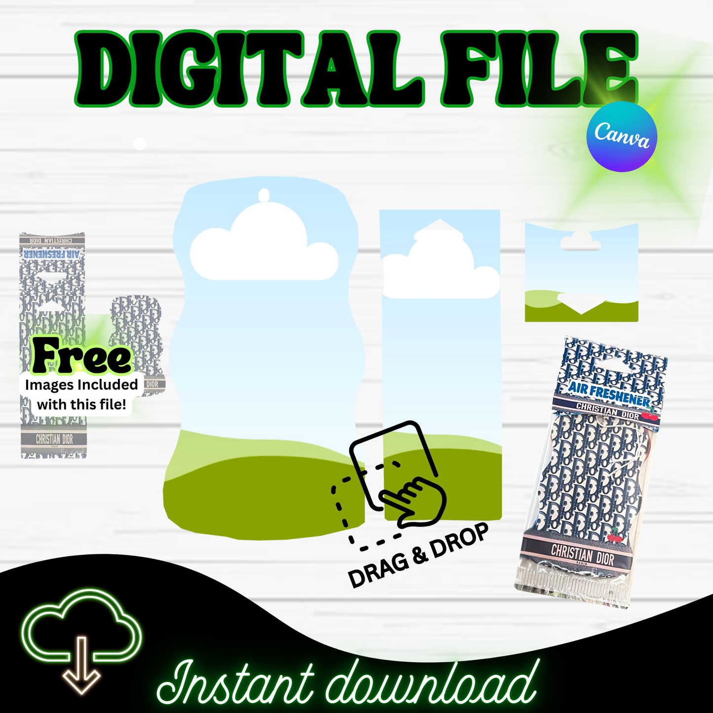 CUSTOM MENTOS AIR FRESHENER TEMPLATE BUNDLE (Digital Download)