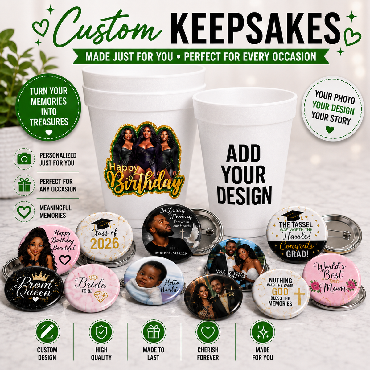 Custom Keepsakes Collection