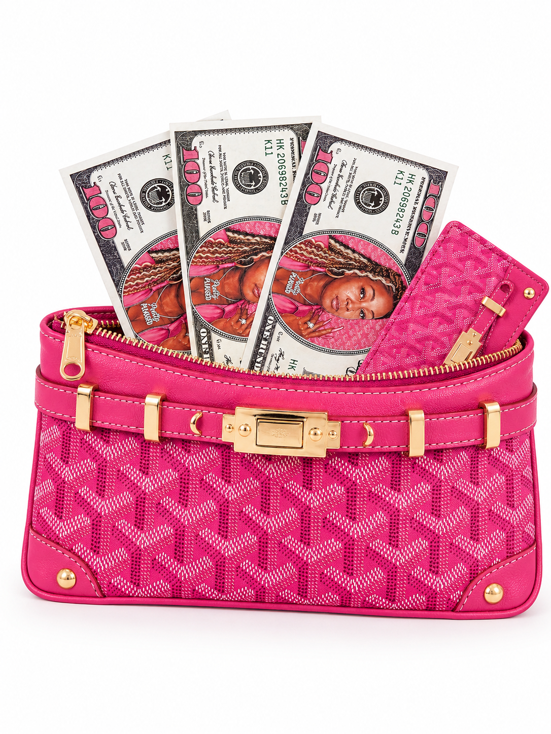 PAPER MONEY CLUTCH SET