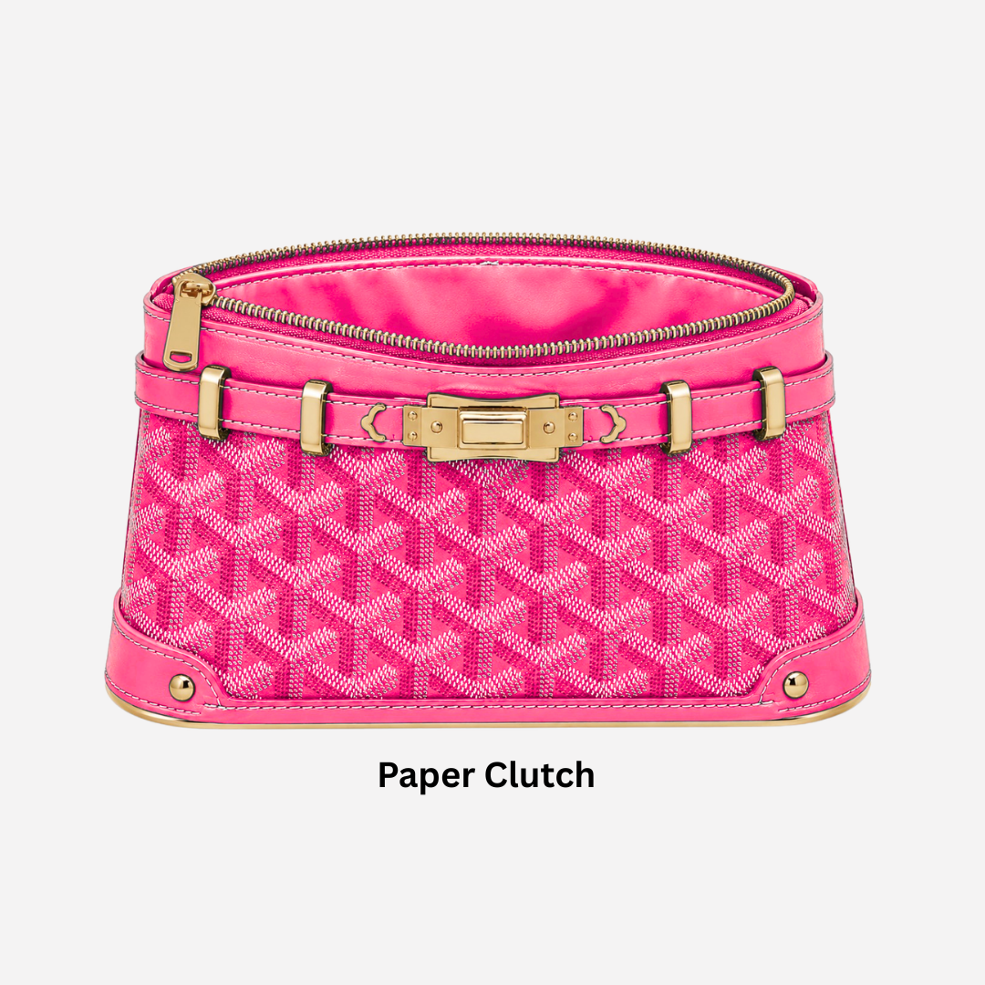 PAPER MONEY CLUTCH SET (Pink)