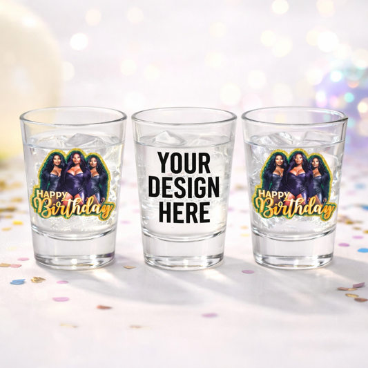 Personalized Design (Custom) Shot Glasses – Set of 6