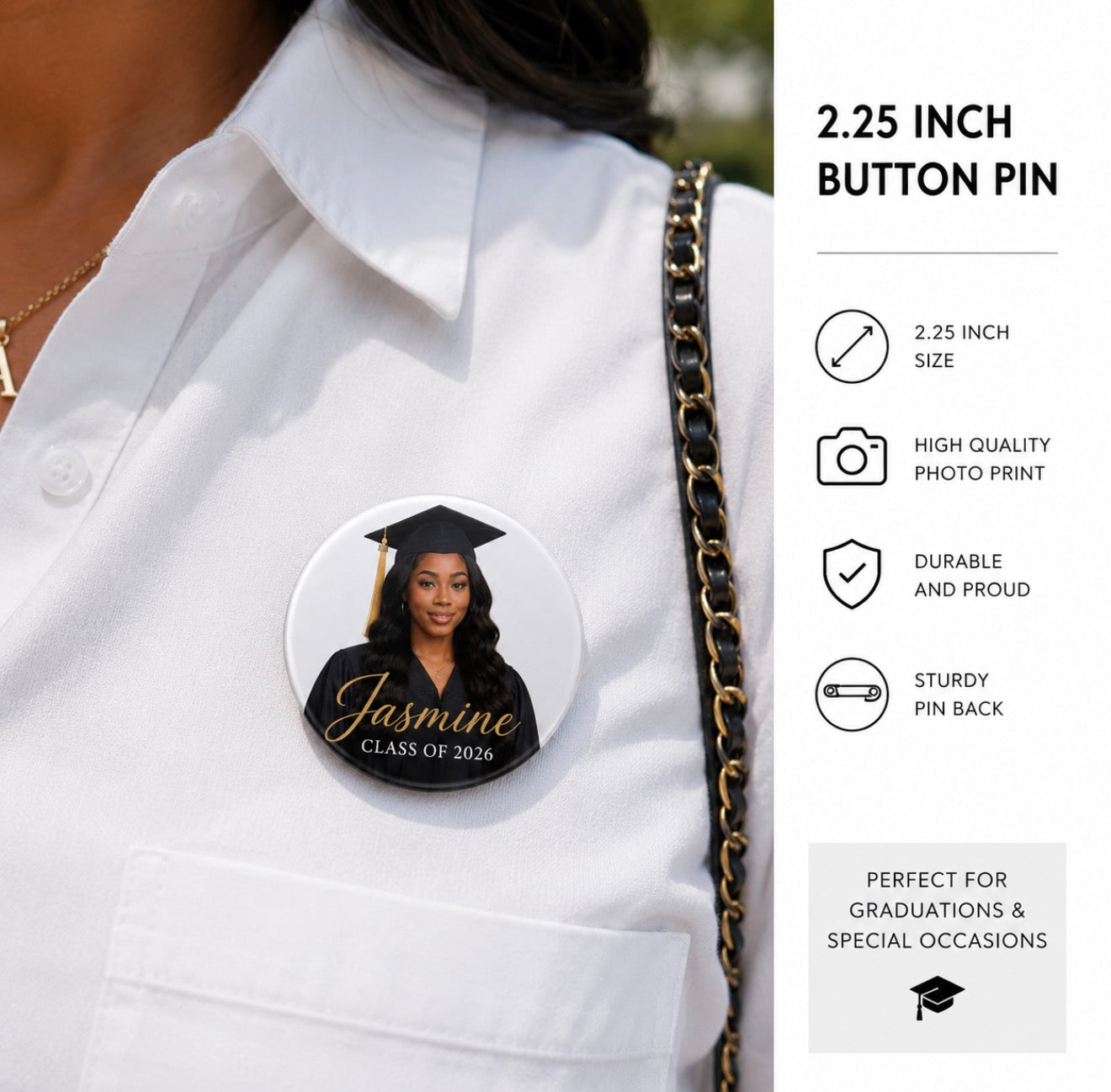 Custom Button Pins for Any Occasion