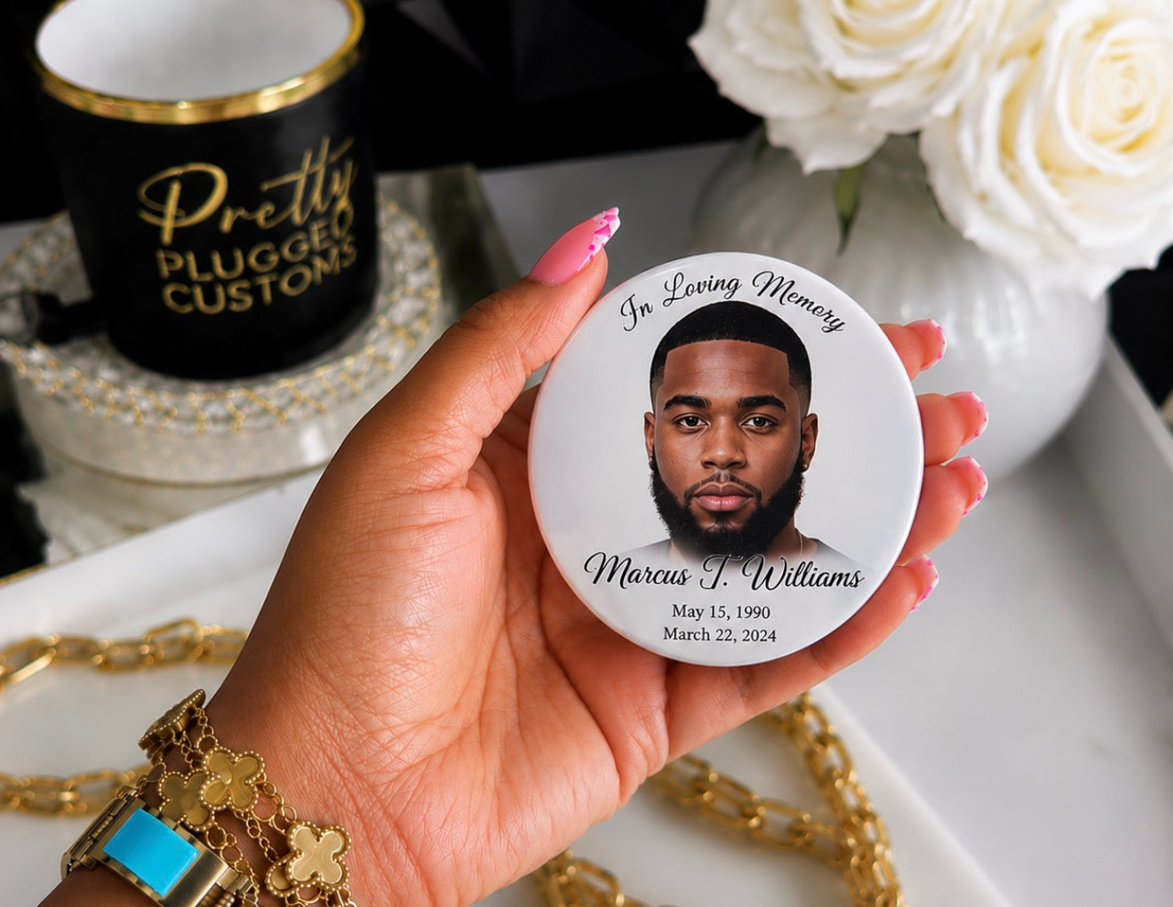 Custom Button Pins for Any Occasion