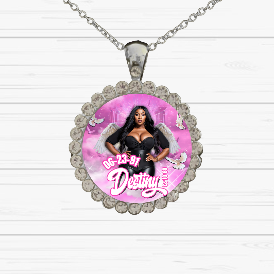 Memorial Pendant & chain