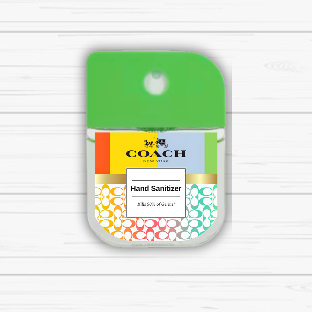 Hand Sanitizer Sticker Sheet (6 Stickers) Multiple Designs Available