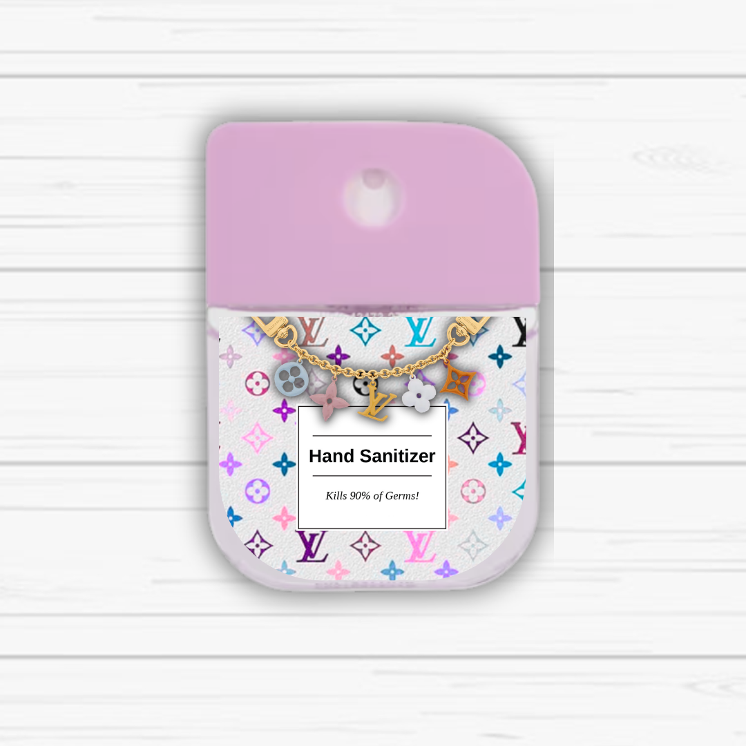 Hand Sanitizer Sticker Sheet (6 Stickers) Multiple Designs Available
