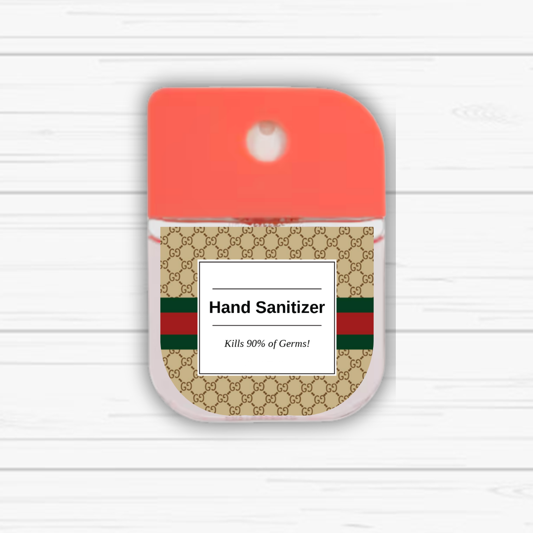 Hand Sanitizer Sticker Sheet (6 Stickers) Multiple Designs Available